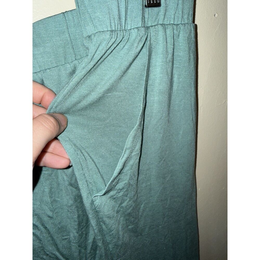 NWT Auden Cloud Knit 2-Piece Pajama Set Sage Green 4X V-Neck Top & Pants - Picture 6 of 16